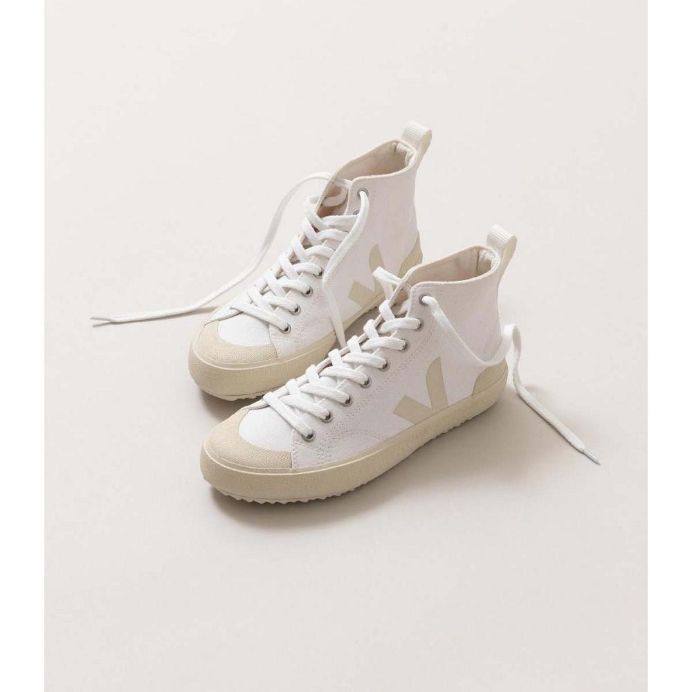 Veja NOVA HIGH TOP CANVAS Topanky Panske Biele | SK 251CTV